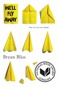 Pieces of yellow paper showing the various stages of becoming a paper airplane. 