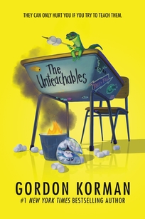 A green frog sitting on top of a desk roasting marshmallows over a flaming trashcan. 