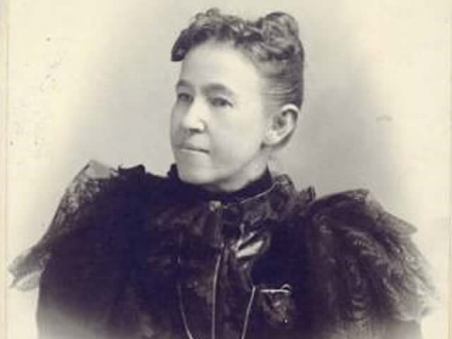 Black and white photograph of Virginia Durant Covington Young