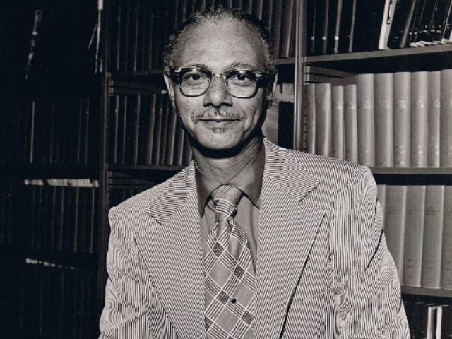 black and white photograph of Edwin Russell