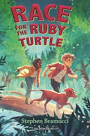 Book cover for Race for the Ruby Turtle