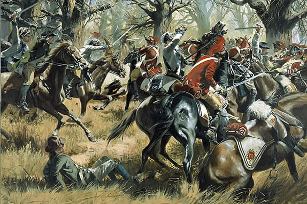 The Battle of Cowpens by Don Troiani.